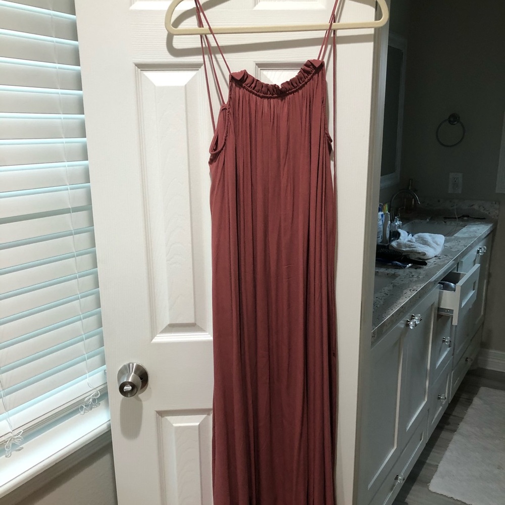 Zara Blush Maxi Dress - XS